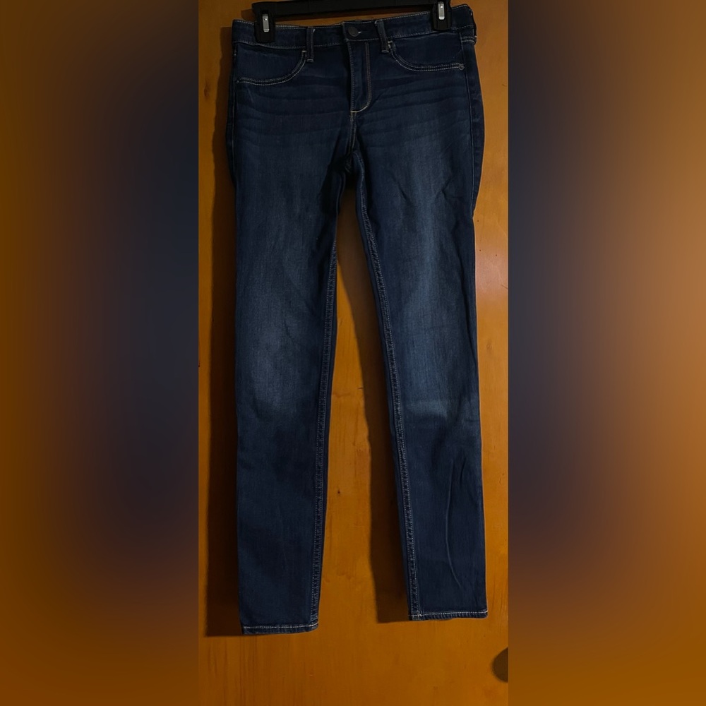 Abercrombie & Fitch Dark Blue Jegging